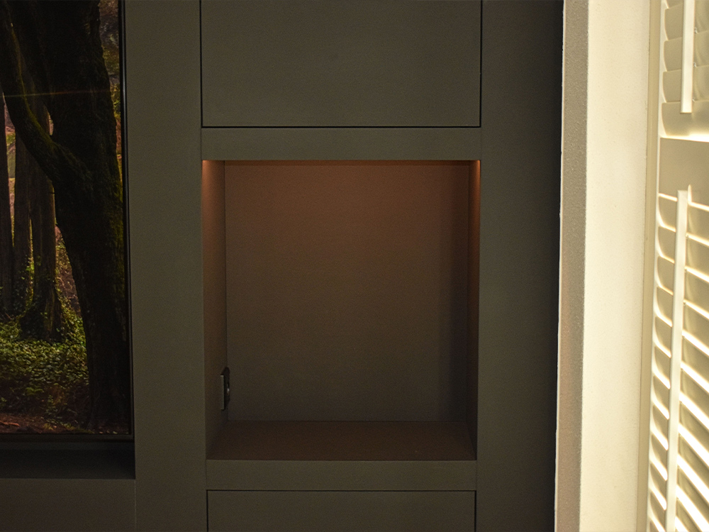 Maatwerk TV Meubel close up